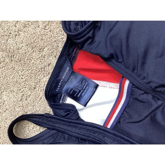 New. Tommy Hilfiger red white and blue swimsuit. XS. Regularly $139 - Picture 11 of 11